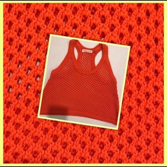 REBECCAāTAYLORāOPENĀ KNITāš§¶āCROPPEDāTANKāTOP - Picture 1 of 6